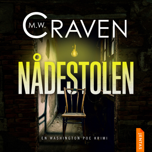 Portada del audiolibro «Nådestolen», de M.W. Craven