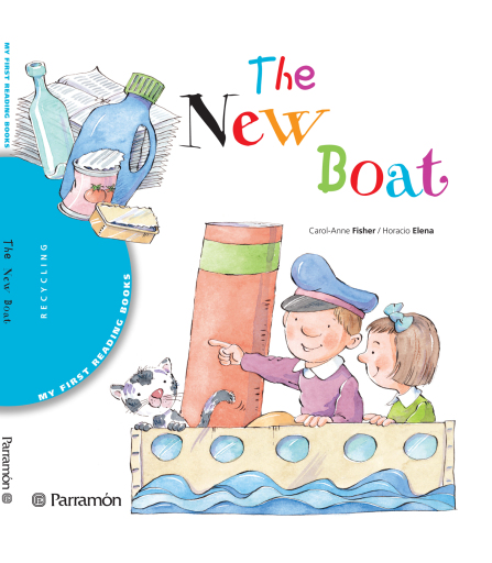 Portada del libro «The new boat», de Carol-Anne Fisher, Pilar Ramos