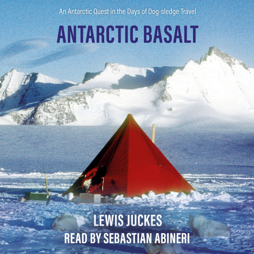 Portada del audiolibro «Antarctic Basalt», de Lewis Juckes