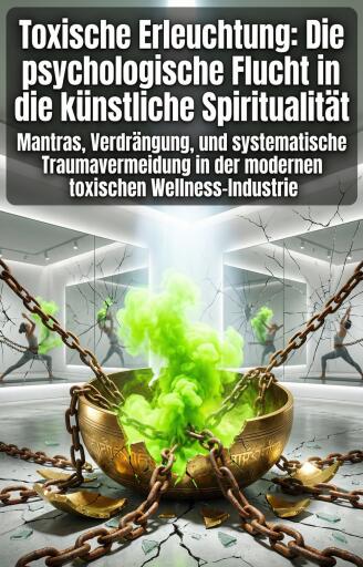 Portada del libro «Toxische Erleuchtung: Die psychologische Flucht in die künstliche Spiritualität», de Uta Brauer