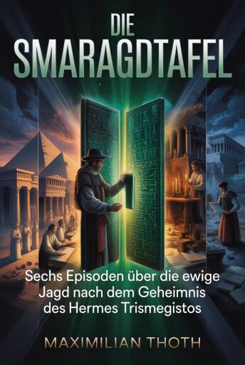 Portada del libro «Die Smaragdtafel», de Maximilian Thoth