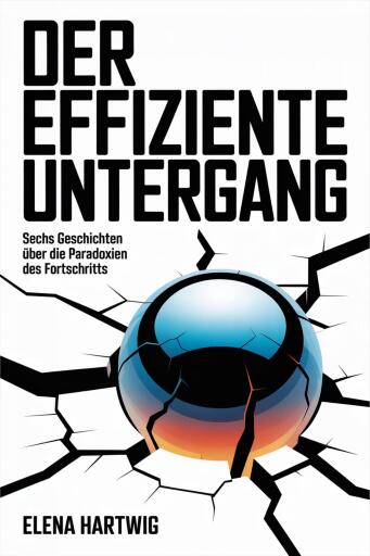 Portada del libro «Der effiziente Untergang», de Elena Hartwig