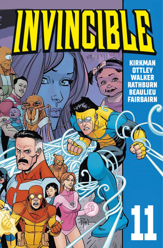 Portada del libro «Invincible 11», de Robert Kirkman