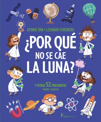 ¿Por qué no se cae la luna?