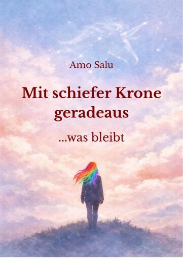 Mit schiefer Krone geradeaus