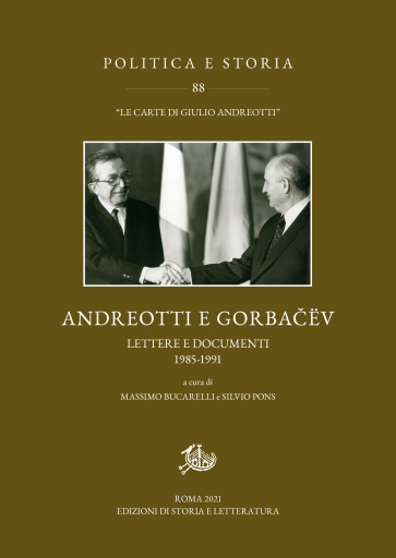 Andreotti e Gorbačëv