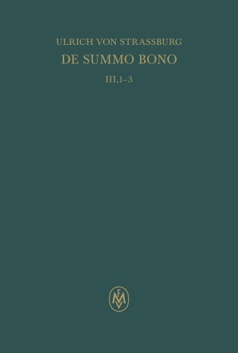 De summo bono. Liber III, Tractatus 1–3