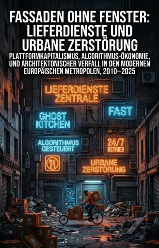 Fassaden ohne Fenster: Lieferdienste und urbane Zerstörung