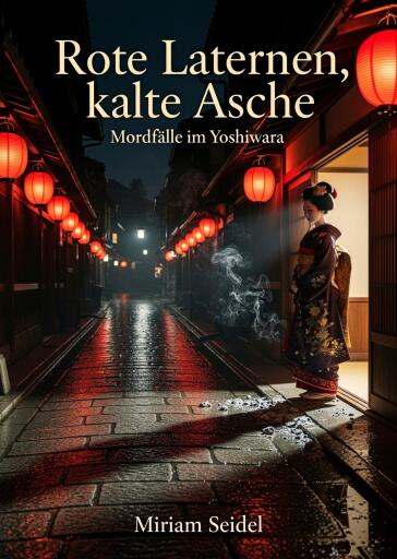 Portada del libro «Rote Laternen, kalte Asche», de Miriam Seidel