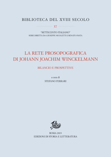 La rete prosopografica di Johann Joachim Winckelmann