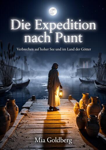 Portada del libro «Die Expedition nach Punt», de Mia Goldberg