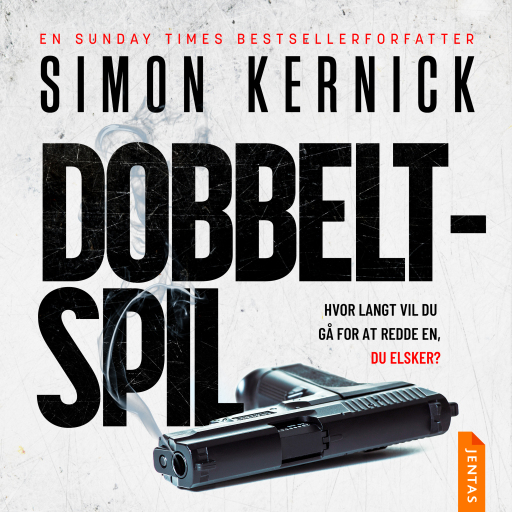 Portada del audiolibro «Dobbeltspil»