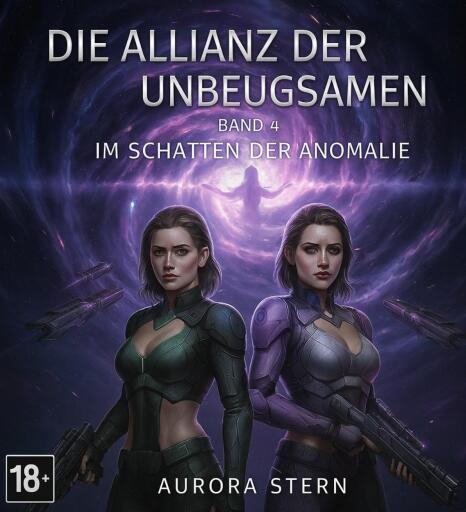 Portada del libro «Die Allianz der Unbeugsamen - Band 4 - Im Schatten der Anomalie», de Aurora Stern