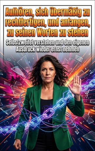Aufhören, sich übermäßig zu rechtfertigen, und anfangen, zu seinen Worten zu stehen