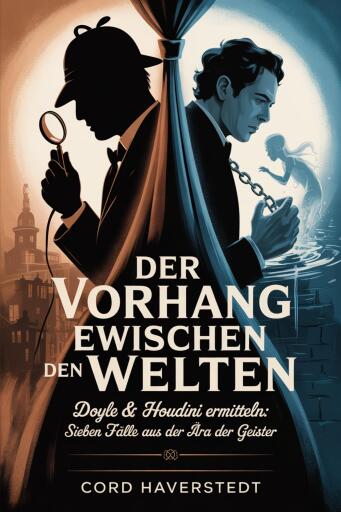 Portada del libro «Der Vorhang zwischen den Welten», de Cord Haverstedt