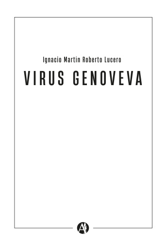 Portada del libro «Virus Genoveva», de Ignacio Martín Roberto Lucero