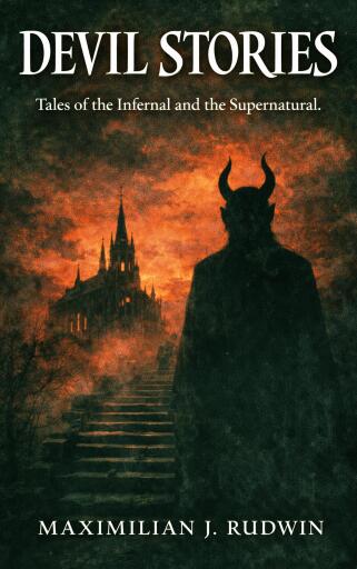 Portada del libro «Devil stories», de Maximilian J. Rudwin