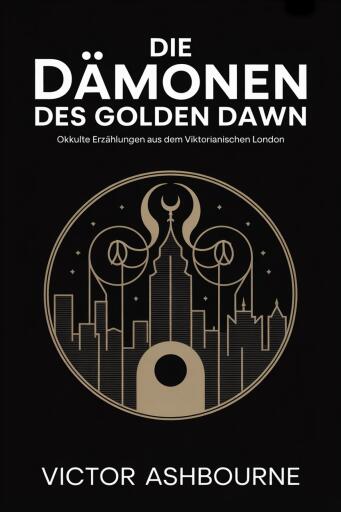 Portada del libro «Die Dämonen des Golden Dawn», de Victor Ashbourne