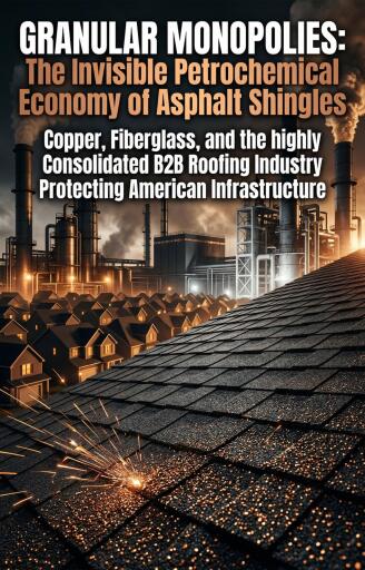 Granular Monopolies: The Invisible Petrochemical Economy of Asphalt Shingles