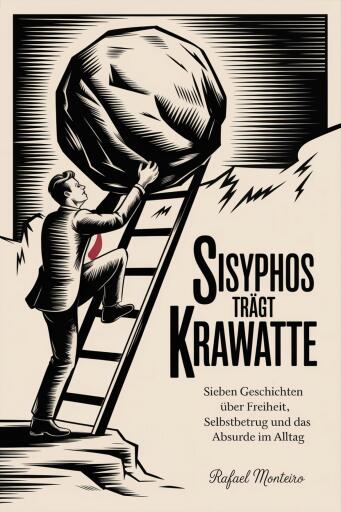 Sisyphos trägt Krawatte