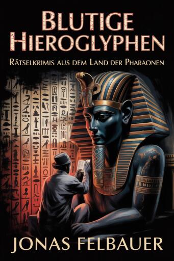 Portada del libro «Blutige Hieroglyphen», de Jonas Felbauer