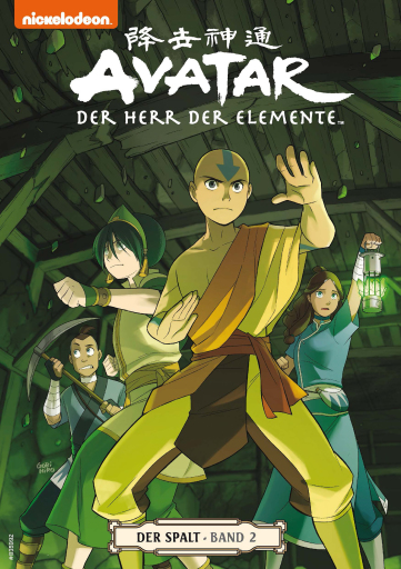 Portada del libro «Avatar - Der Herr der Elemente 9: Der Spalt 2», de Gene Luen Yang