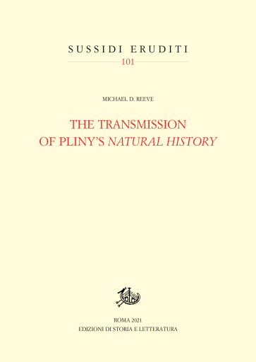 The Transmission of Pliny's Natural History