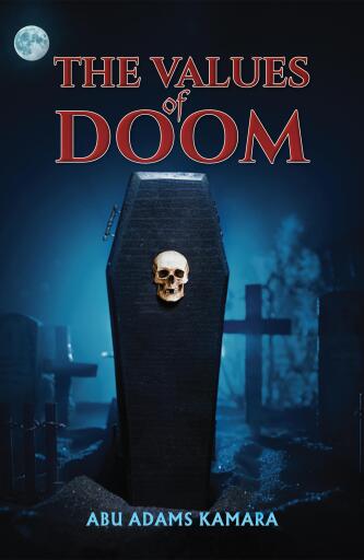 Portada del libro «The Values of Doom», de Abu Adams Kamara