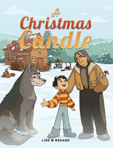 Portada del libro «A Christmas Candle», de Lise M Bedard