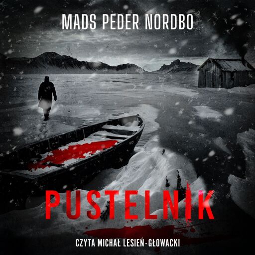 Portada del audiolibro «Pustelnik», de Mads Peder Nordbo