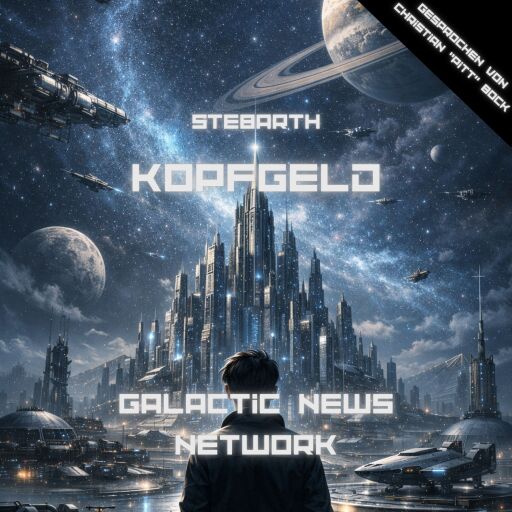 Portada del audiolibro «Galactic News Network Band 1», de STEBARTH