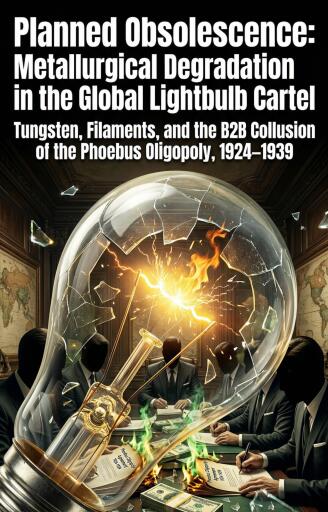 Planned Obsolescence: Metallurgical Degradation in the Global Lightbulb Cartel