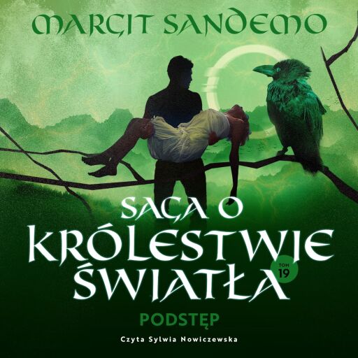 Portada del audiolibro «Podstęp», de Margit Sandemo