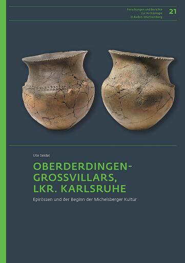 Portada del libro «Die Siedlungsstelle von Oberderdingen-Großvillars, Lkr. Karlsruhe», de Ute Seidel