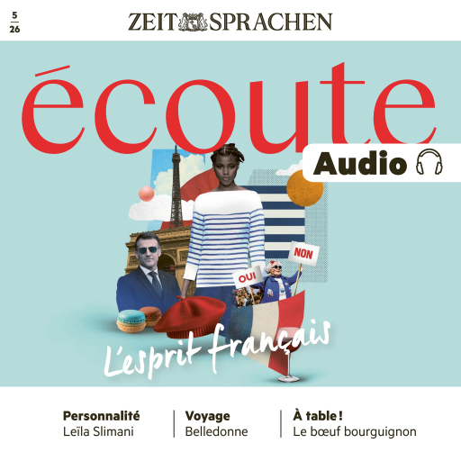 Portada del audiolibro «Französisch lernen Audio – L'esprit francais», de Pauline Curtet