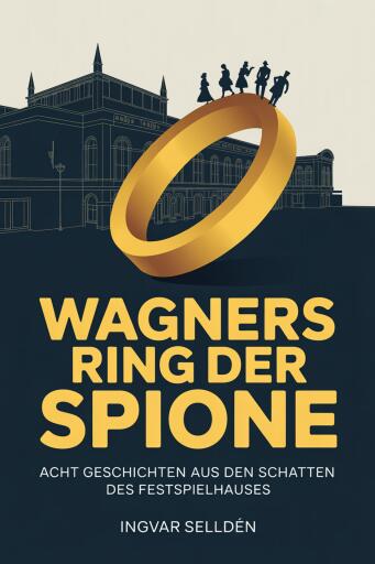 Portada del libro «Wagners Ring der Spione», de Ingvar Selldén