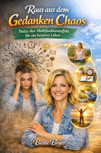 Portada del libro «Raus aus dem Gedanken Chaos», de Beate Beyer