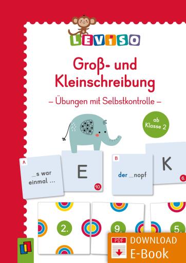 Portada del libro «Groß- und Kleinschreibung – ab Klasse 2», de Stephanie Cech-Wenning