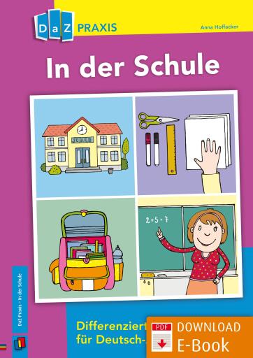 Portada del libro «In der Schule», de Anna Hoffacker