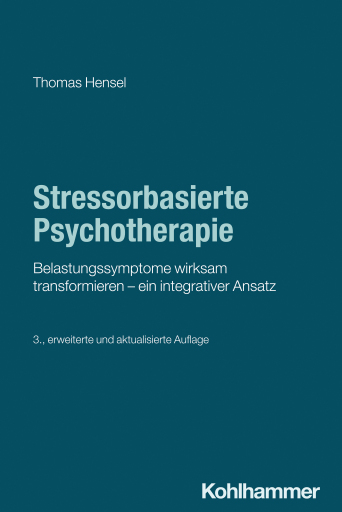 Portada del libro «Stressorbasierte Psychotherapie», de Thomas Hensel