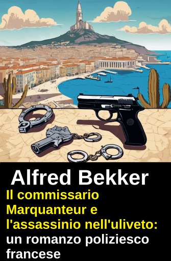 Portada del libro «Il commissario Marquanteur e l'assassinio nell'uliveto: un romanzo poliziesco francese», de Alfred Bekker
