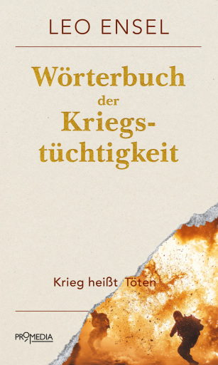 Portada del libro «Wörterbuch der Kriegstüchtigkeit», de Leo Ensel
