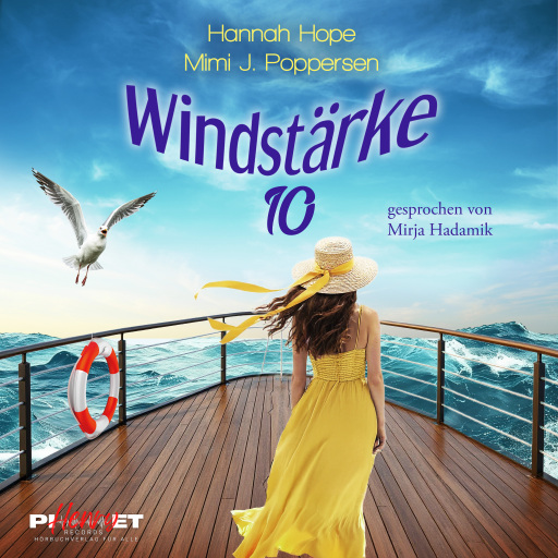 Portada del audiolibro «Windstärke 10», de Hannah Hope, Mimi J. Poppersen