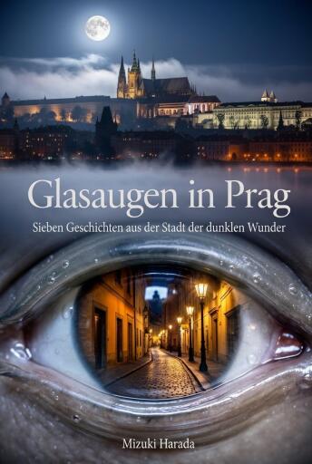 Portada del libro «Glasaugen in Prag», de Mizuki Harada