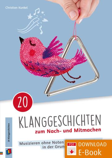 Portada del libro «20 Klanggeschichten zum Nach– und Mitmachen», de Christian Kunkel