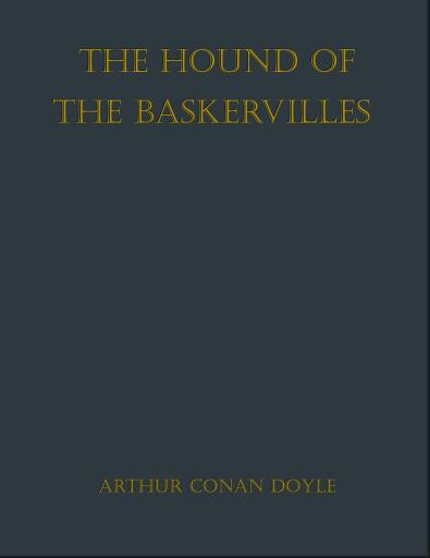 Portada del libro «The Hound of the Baskervilles», de Arthur Conan Doyle