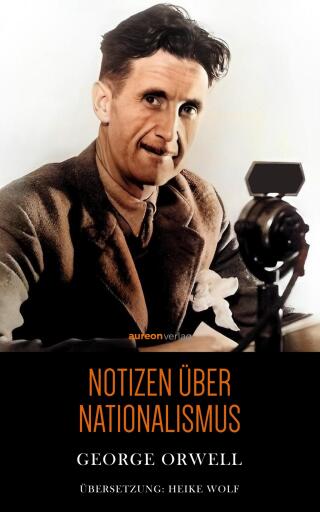 Portada del libro «Notizen über Nationalismus», de George Orwell