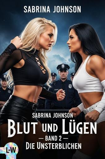 Portada del libro «Blut und Lügen - Buch 2 - Die Unsterblichen», de Sabrina Johnson