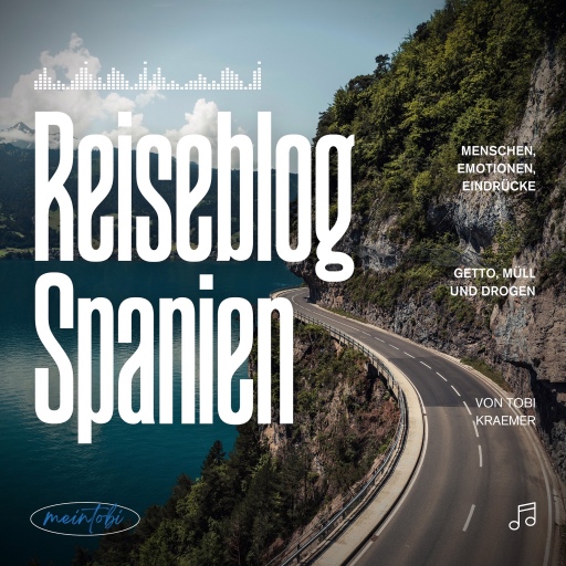 Portada del audiolibro «Reiseblog Spanien: Menschen, Emotionen, Eindrücke», de Tobi Kraemer