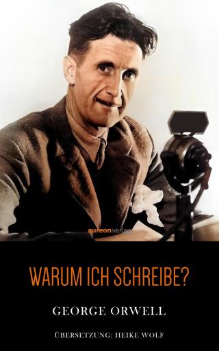 Portada del libro «Warum ich schreibe», de George Orwell